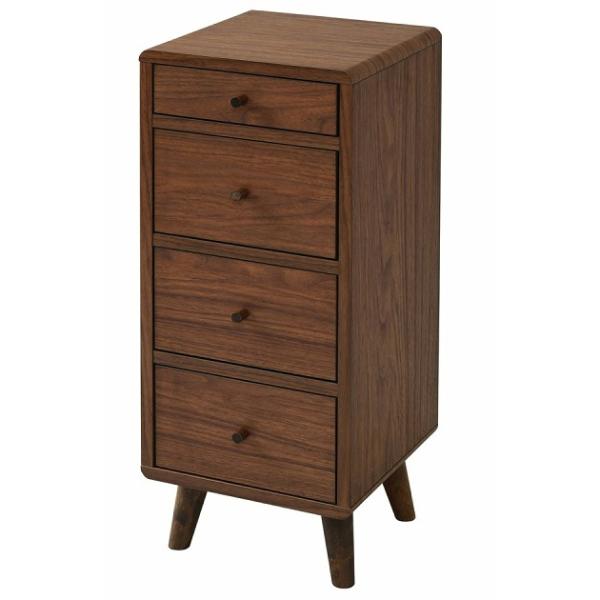 JK-PLAN(ジェイケイ・プラン) Pico series Chest(ブラウン)4段チェスト P...