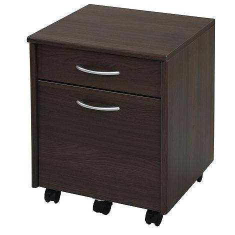 JK-PLAN(ジェイケイ・プラン) 組合せユニットデスクワゴン(ブラウン) FWD-0008-BR...