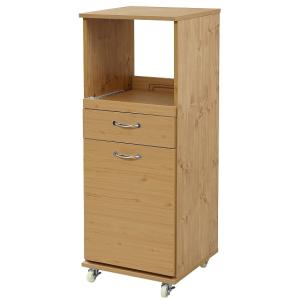 JK-PLAN スリムキッチンラックペールワゴンタイプ リュッカランド FLL-0069-NA