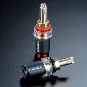 フルテック スピーカーターミナル(ロジウムメッキ)(2本1組) Furutech FP-803(R)...
