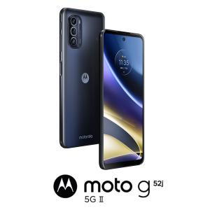 Motorola(モトローラ) moto g52j II 5G (8GB/ 128GB)- インクブラック(SIMフリー版) PATM0004JP(MOTOG52J) 返品種別B