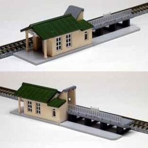 新発売）ジオラマ工場模型キットF （HOスケール ストラクチャ篇
