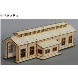 木造機関庫（単線用）組立キット 【津川洋行・13433】 : ミッド