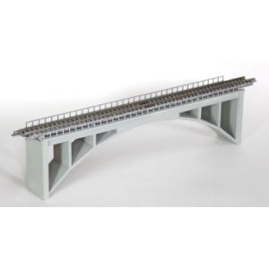 コスミック (N) NS-617K 単線上路式コンクリート逆ランガーアーチ橋(未塗装組立キット)