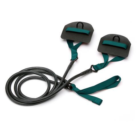 ソルテックスイム ストレッチコードwithパドル(グリーン・サイズ：M)  返品種別A