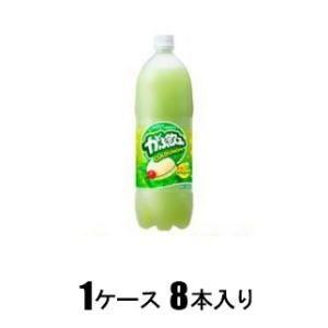 がぶ飲み メロンクリームソーダ 1.5L(1ケース8本入) ポッカサッポロ 返品種別B｜joshin