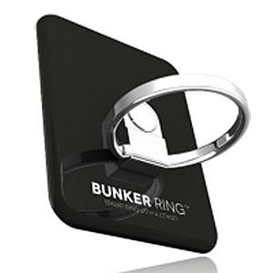 i＆plus iPhone/ スマートフォン対応 フィンガーホールドリング スタンド BUNKER RING 3 BU3BK