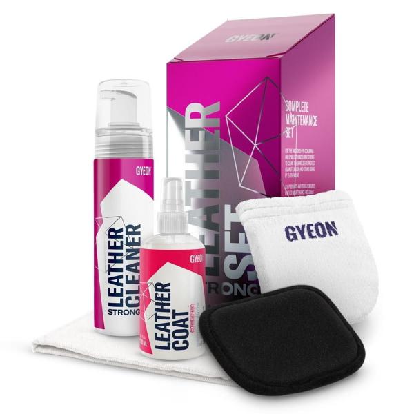 GYEON Q2M LeatherSet Strong 本革用レザーメンテナンスセット ジーオン 返...