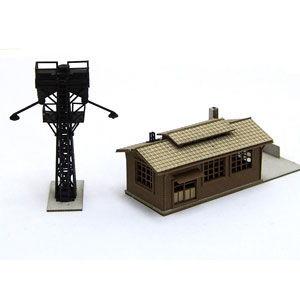 アドバンス製1008木造扇形機関庫キット組立品 キット組立品アドバンス製1008木造扇形機関庫 - メルカリ