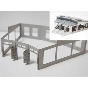 アドバンス木造機関庫 キット アマチュア組立済完成品 アドバンス木造機関庫 キット アマチュア組立済完成品