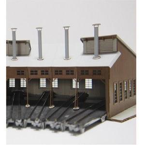 アドバンス (再生産)(N) 1010 木造扇形機関庫増結用(ペーパーキット) 返品種別B