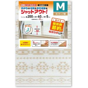 パークレーン 窓際に立てるだけ!冷気遮断ボード(サイズ：M 高さ40cm) 幅200cm×高さ40cm×厚さ5mm K-10764NT 返品種別A