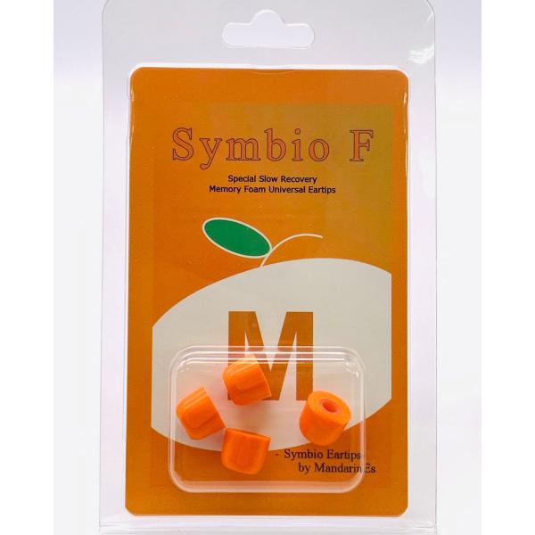 シンビオ シリコン製イヤーチップ《Symbio Eartips Type Peel /  M siz...