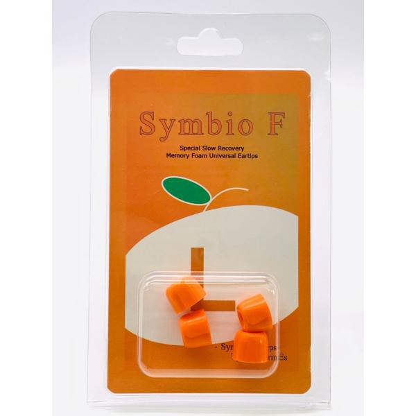 シンビオ シリコン製イヤーチップ《Symbio Eartips Type F /  L size》 ...