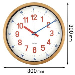 エルコミューン 掛け時計EL COMMUN /  BAUHAUS Fonts Wall Clock 78-493625