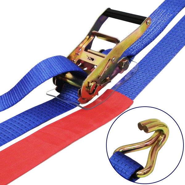 フリーク ラッシングベルト(青・Jフック2.5ton 幅50mm×長さ1+4m) FREAK #75...