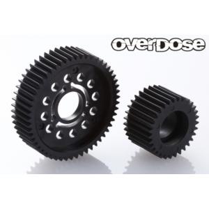 OVERDOSE アルミワンピースアクスルシャフト Type-2 (For OD/ RWD