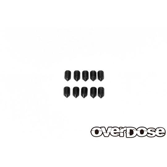 OVERDOSE ポイントタイプセットスクリューM3x5mm(10pcs)(OD3568)ラジコンパ...