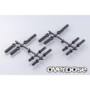 OVERDOSE パーフェクトボールエンドセット( モリブデン/ 2pcs)(OD3919)ラジコンパーツ 返品種別B