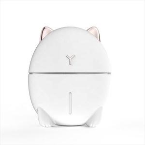 アイキューラボ 超音波式加湿器 IQlabo LOVELY HUMIDIFIER IQ-HU-NEKO-WH