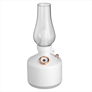 アイキューラボ 超音波式加湿器 IQlabo vintage lamp humidifier IQ-HU-LAMP-WH
