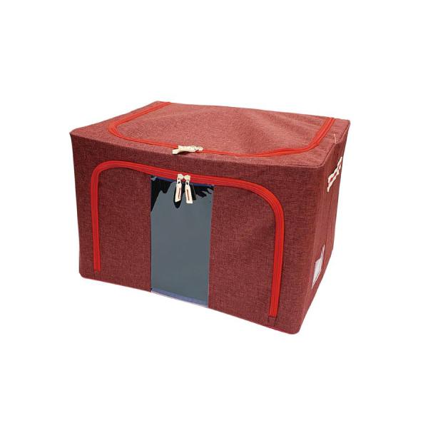 アンファンス スタッキング窓付き収納ボックス(レッド)66L EN FANCE EF-SR32RD ...