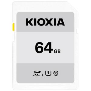 KIOXIA(キオクシア) (国内正規品)SDXCメモリーカード 64GB Class10 UHS-I EXCERIA BASIC KSDB-A064G 返品種別A｜joshin