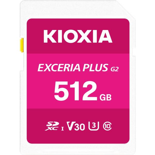 KIOXIA(キオクシア) (国内正規品)SDXCカード EXCERIA PLUS(G2) C10 ...