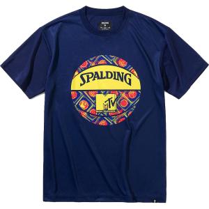 スポルディング Tシャツ MTV ミュージックミキシング SPALDING SMT210340-5400-XL