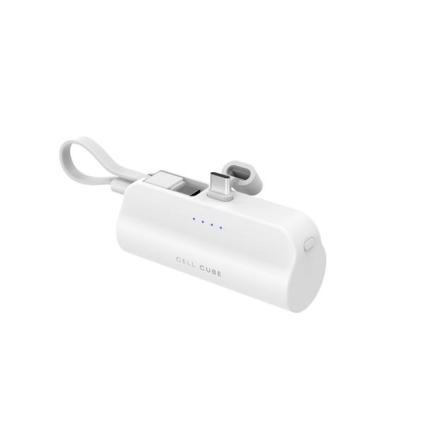 FUNMAXJAPAN CellCube ケーブルレスモバイルバッテリー (USB Type-C端子...