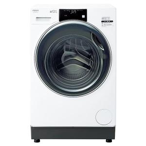 (標準設置料込) アクア 12.0kg ドラム式洗濯乾燥機(左開き)ホワイト AQUA まっ直ぐドラム AQW-SD12P-L-W 返品種別A