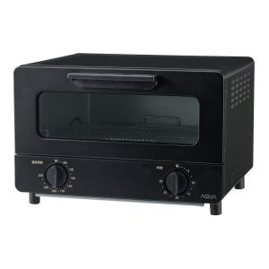 アクア オーブントースター ブラック AQUA 遠赤外線ヒーター4枚焼きトースター AQT-CS14T-K 返品種別Aの買取情報