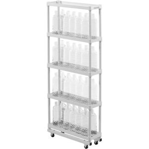 Bauhutte バウヒュッテ ラック BHS-150-BK Amazon.co.jp: Bauhutte BHS-150-BK Slim Bottle Rack, Plastic