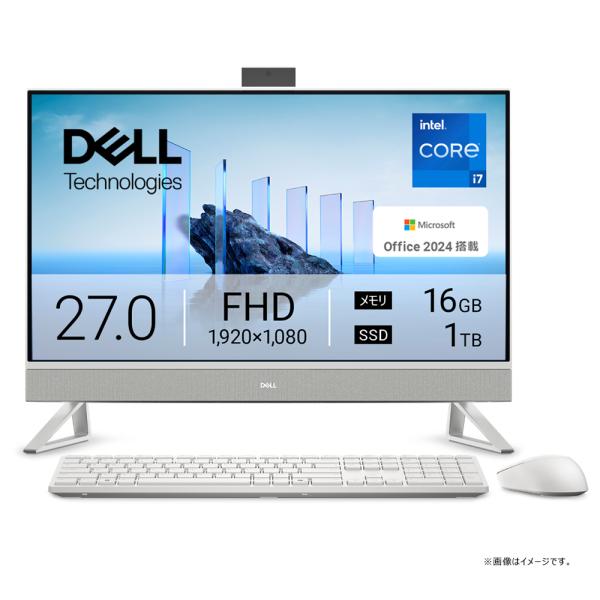 DELL｜27型 オールインワンデスクトップパソコン Dell 27 AIO EC27250(Cor...