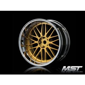 ABCホビー (再生産)LM 832101GD S-GD LM オフセット可変ホイール 4ヶ入り(6622)ラジコンパーツ 返品種別B