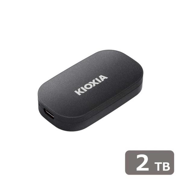 KIOXIA｜キオクシア ポータブルSSD 外付け 2TB ハードディスク SSD-PKP2.0U3...