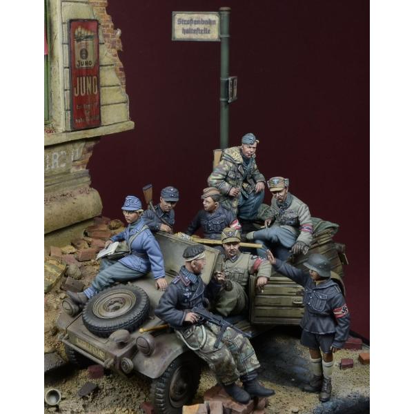 D-Day Miniature Studio 1/ 35 WWII 「ザ・ラスト・キューベルワーゲン...