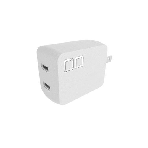 CIO GaN急速充電器 USB-C×2ポート NovaPort DUO 65W (ホワイト) CI...