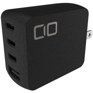 CIO NovaPort QUAD 65W 4ポート(USB-C×3・USB-A×1) GaN急速充...