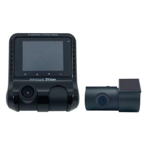 innowa 前中後3カメラ同時録画 ドライブレコーダー innowa 3Vision 3V001 返品種別A｜joshin