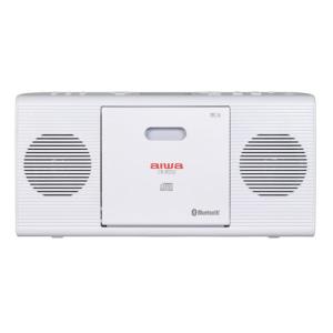 アイワ Bluetooth機能搭載CDラジオ(ホワイト) AIWA CR-BS50W 返品種別A｜joshin