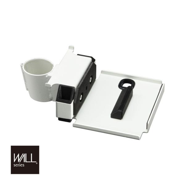 ナカムラ WALLテレビスタンド A2ハイ・ラージタイプ対応ポータブルゲーム機ホルダー(サテンホワイ...