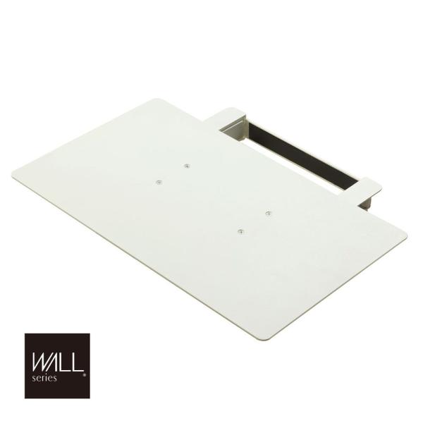 ナカムラ WALLテレビスタンド V3 COMPACT/ mini対応棚板(サテンホワイト) EQU...