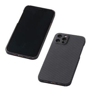 ディーフ iPhone 12 Pro用 超軽量ケース アラミド繊維(マットブラック) Ultra Slim ＆ Light Case DURO Special Edition DCS-IPD20MKVSEMBK 返品種別A｜joshin