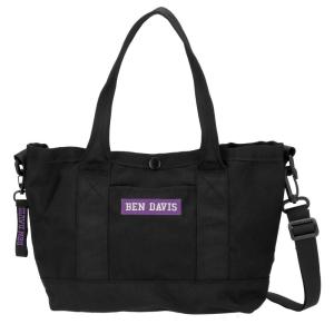 BEN DAVIS(ベンデイビス) ベンデイビス TRAVEL TOTE M トラベルトートM BDW-8068(BLACK/ PURPLE) 返品種別Aの商品画像