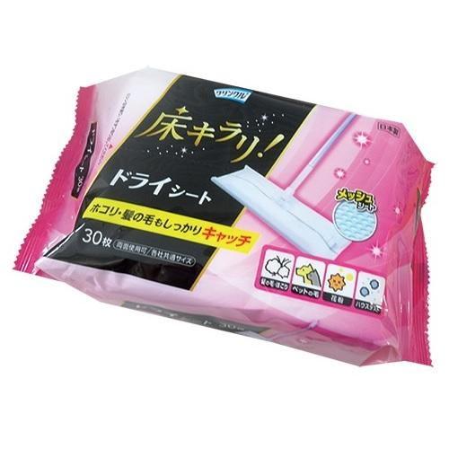 クリンクル 床キラリ ドライシート(30枚) ライフ堂 返品種別A