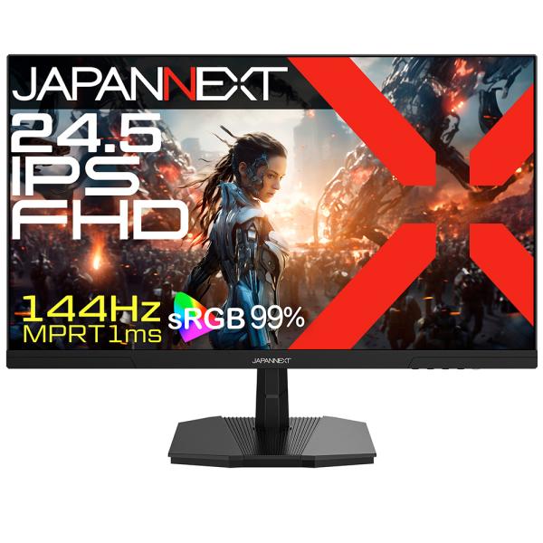 JAPANNEXT ゲーミング液晶ディスプレイ(24.5型/IPS(FFS)/FullHD 1920...