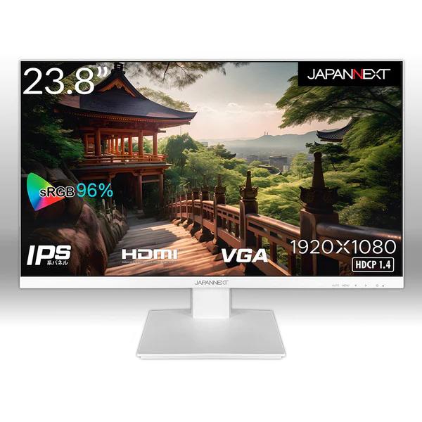JAPANNEXT｜ジャパンネクスト 液晶ディスプレイ(23.8型/ IPS/ FullHD 192...