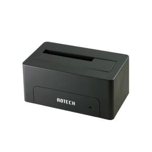 AOTECH 2.5型/ 3.5型SATA HDD/ SSDスタンド ITPROTECH(アイティプロテック) AOK-ONESHOT-U3S 返品種別A｜joshin