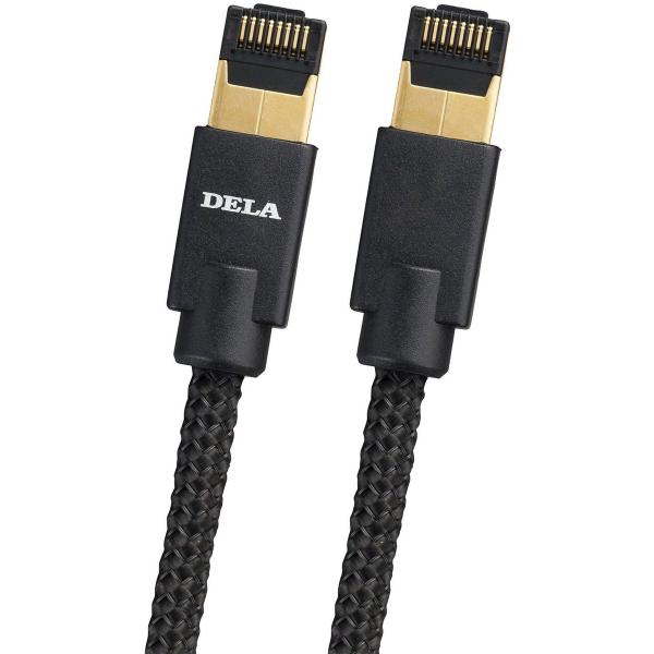 DELA ネットワークオーディオ向けEthernetケーブル(5.0m) デラ(メルコ) C100-...